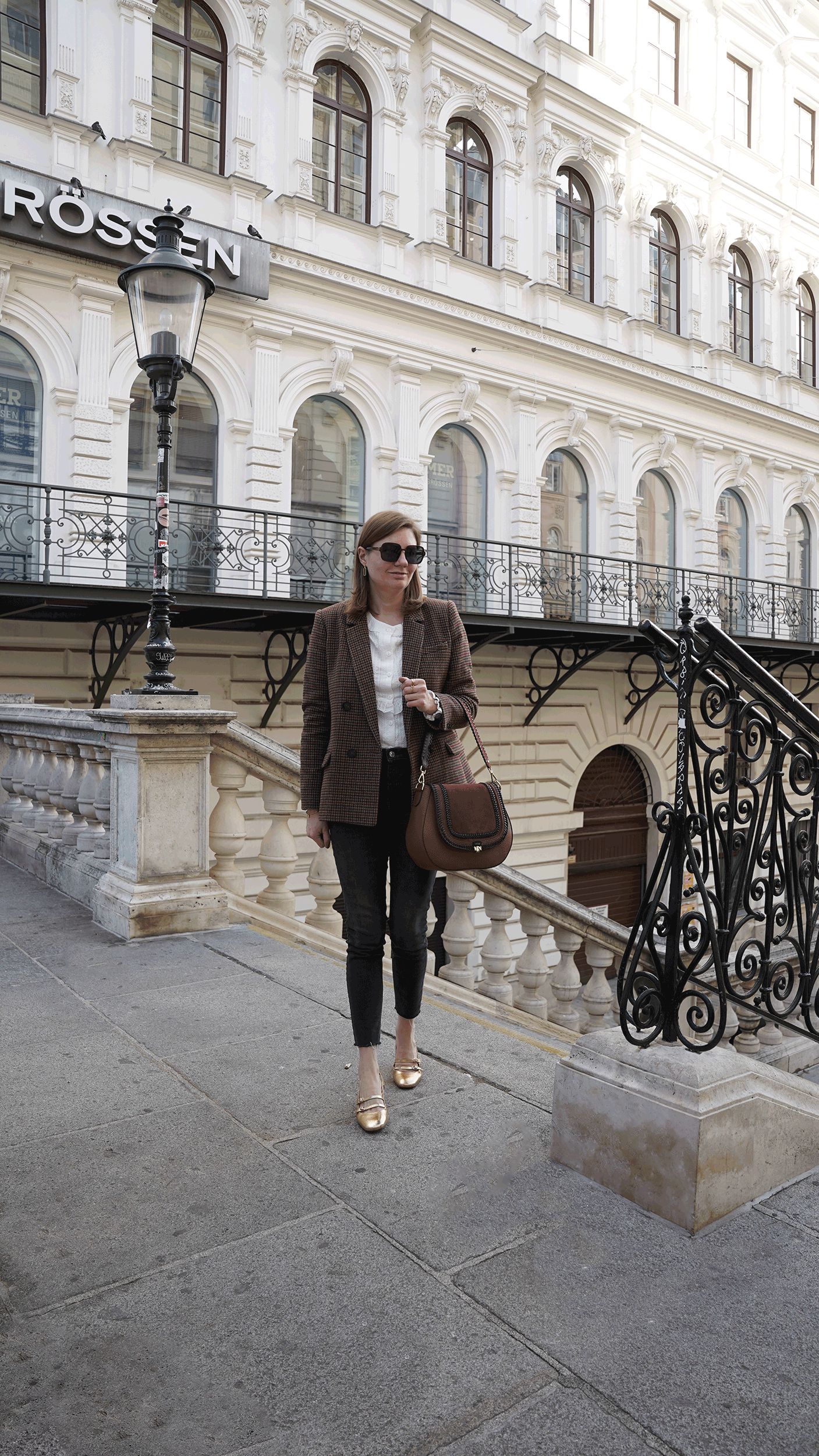 Sezane blazer, autumn outfit